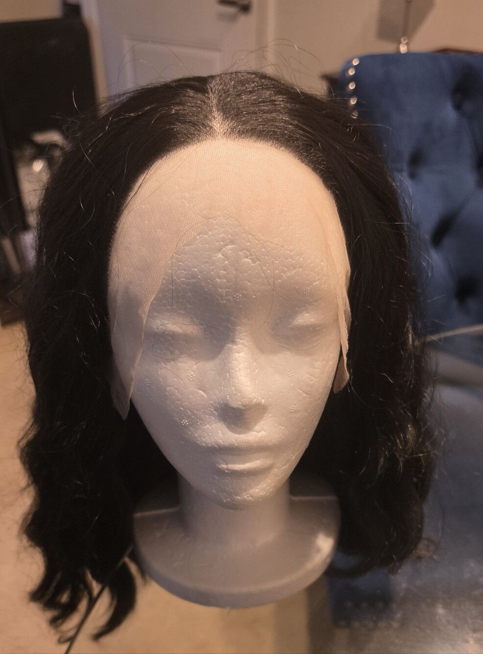 Black Lace Front Women's Wig – Natural Black